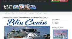 Desktop Screenshot of eroticadulttravel.com